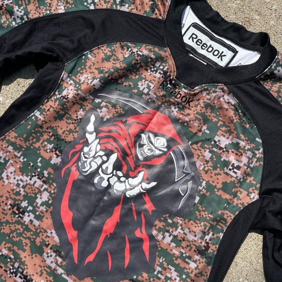 grim reaper reebok jersey camouflage - Picture 2 of 5